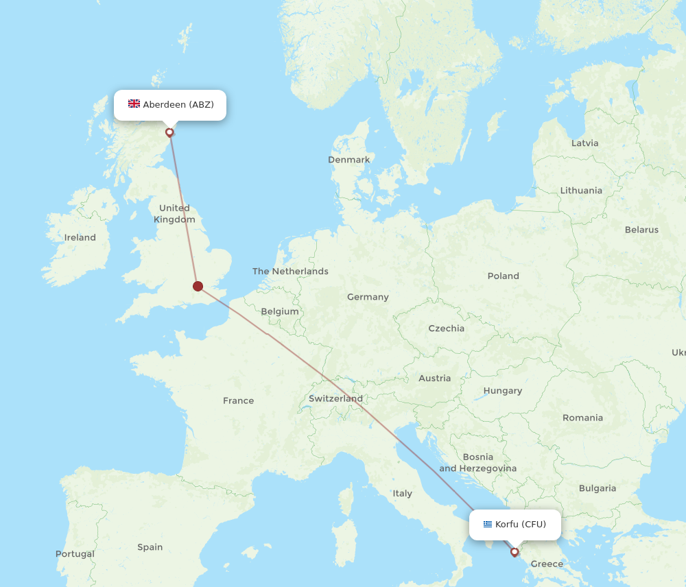 Flights From Aberdeen To Kerkyra Abz To Cfu Flight Routes