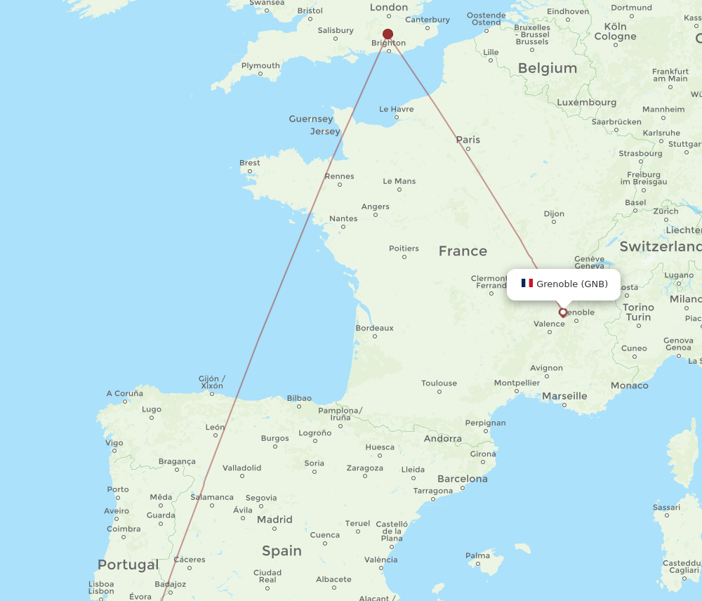 Flights From Faro To Grenoble FAO To GNB Flight Routes