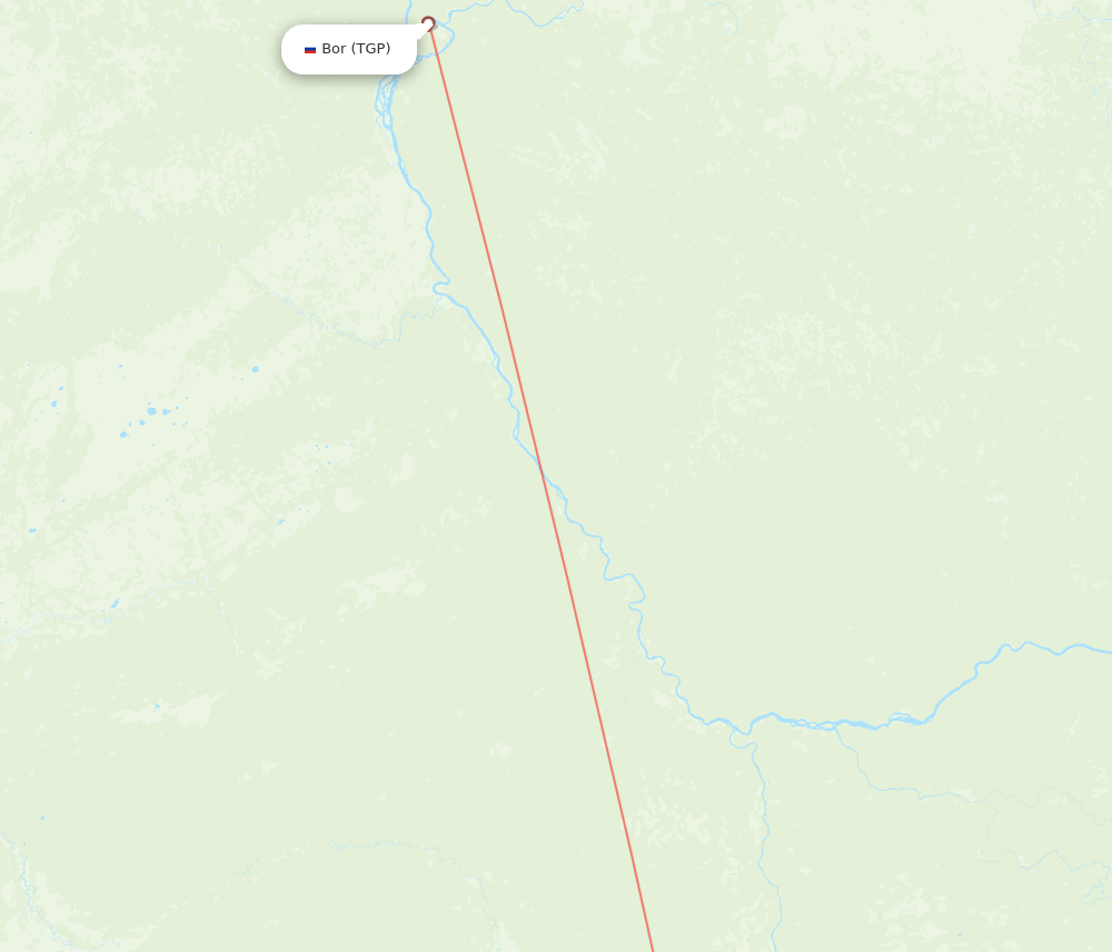 Flights From Bor To Krasnojarsk TGP To KJA Flight Routes