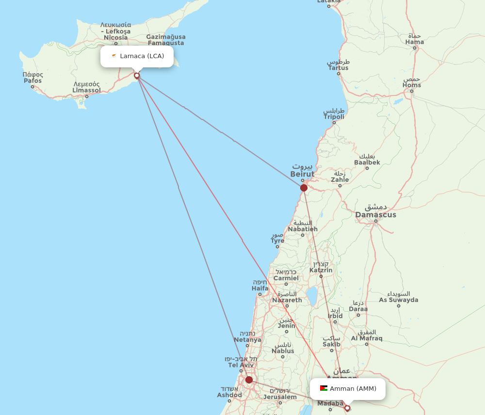 Flights from beirut store to amman jordan