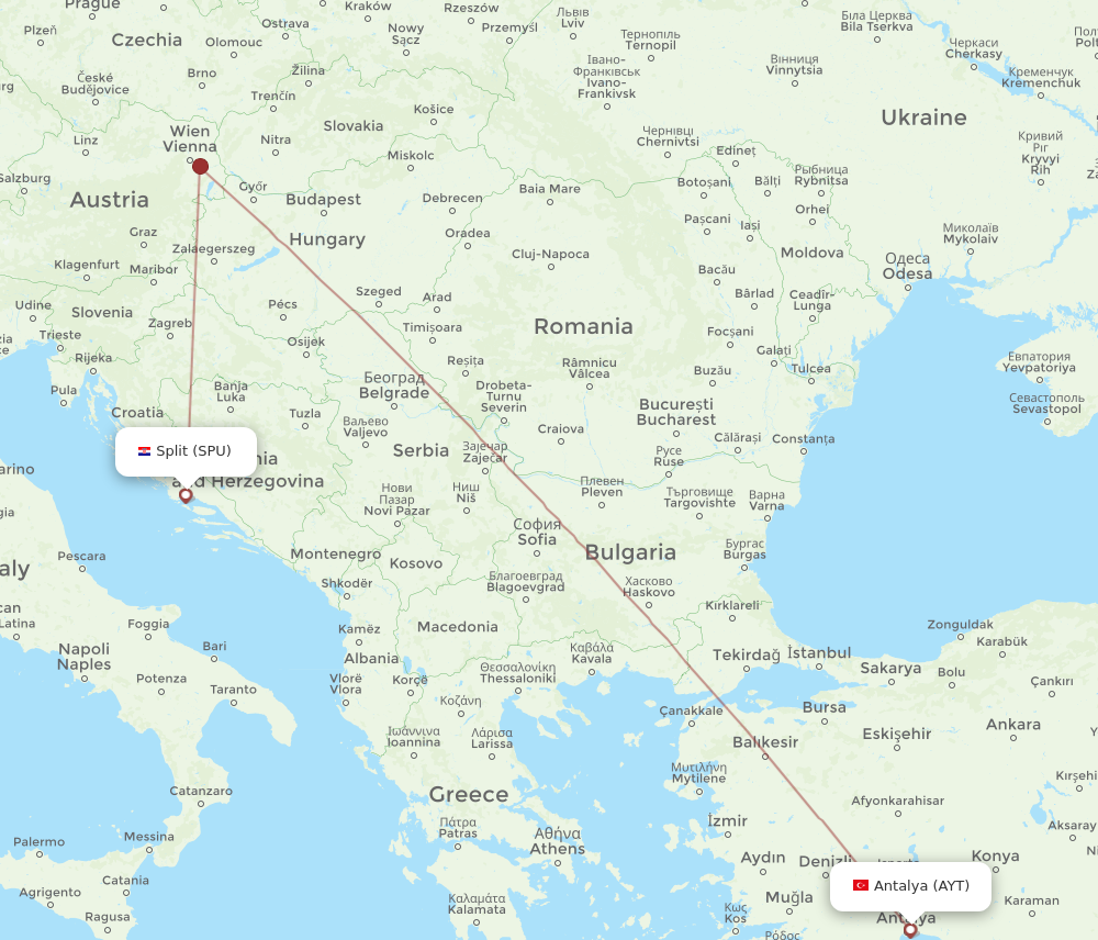 Flights to Split