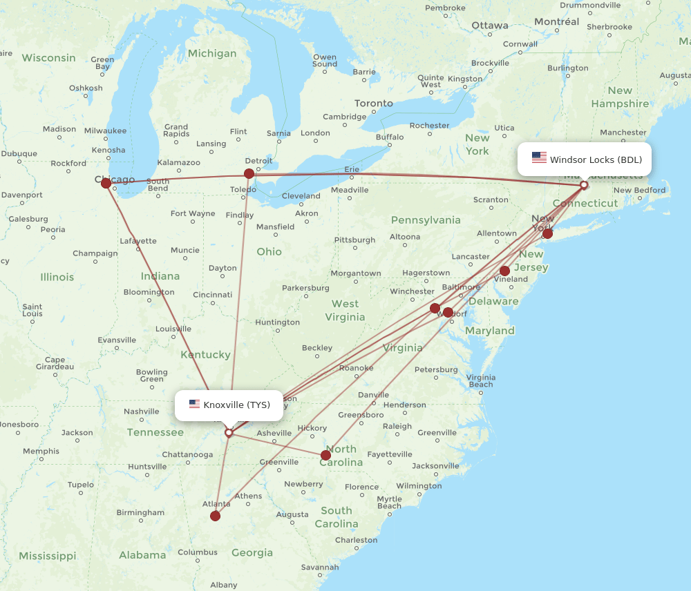 Hartford To Louisville