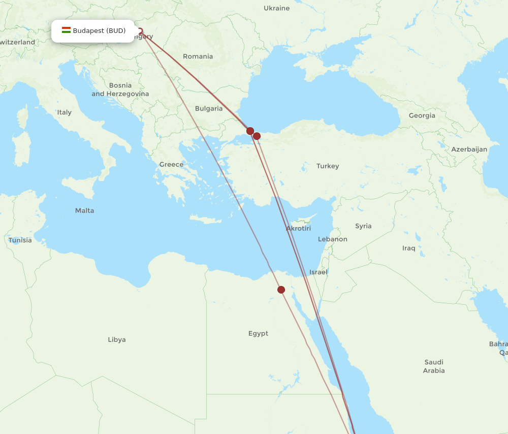 Flights from Budapest to Asmara BUD to ASM Flight Routes