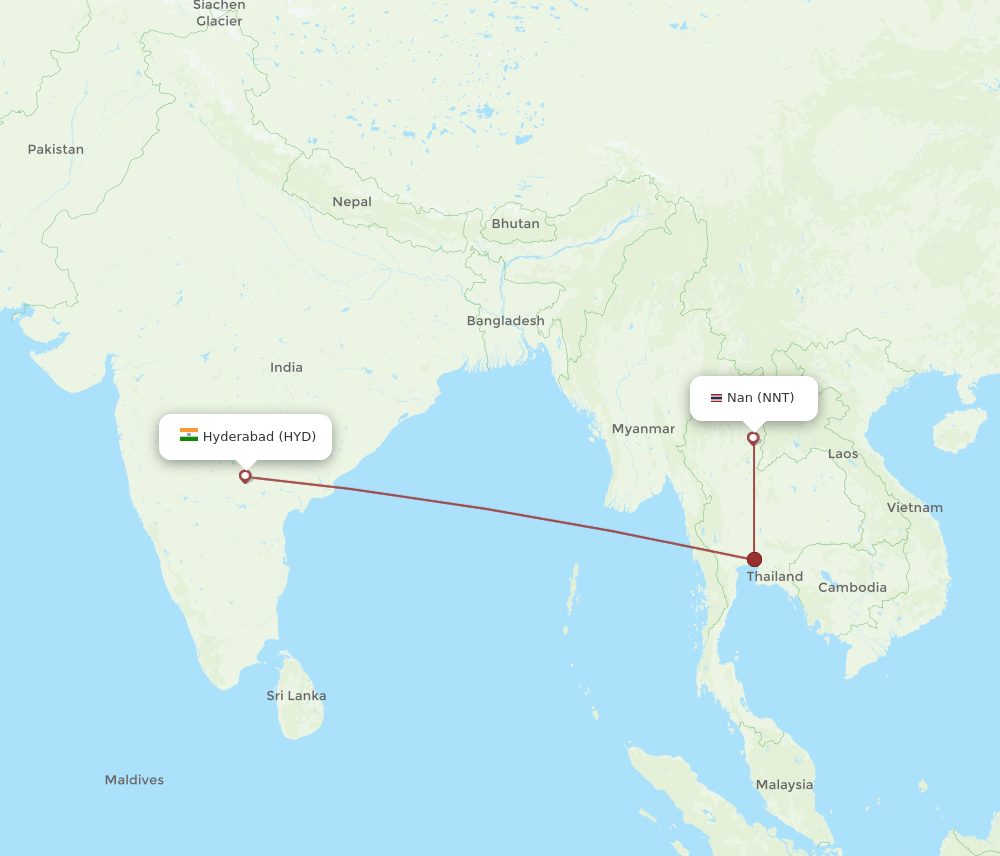 All Flight Routes From Hyderabad To Nan Hyd To Nnt Flight Routes 1554