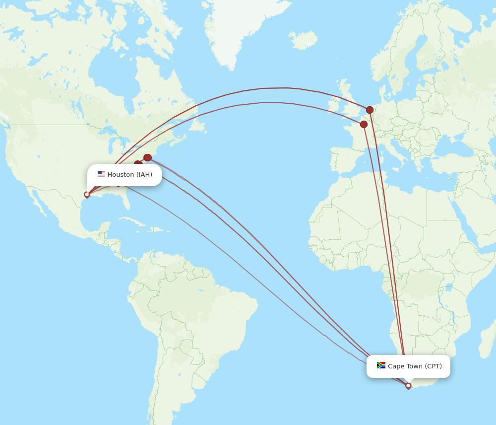 Flights to Cape Town