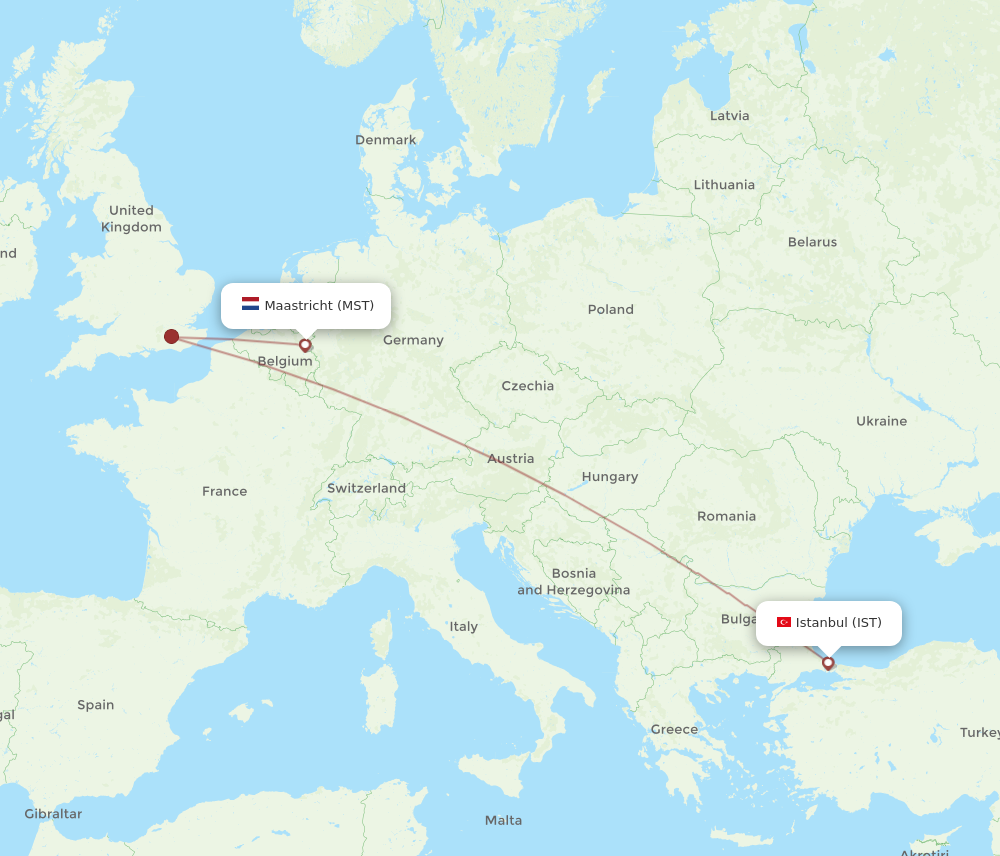 all-flight-routes-from-istanbul-to-maastricht-ist-to-mst-flight-routes