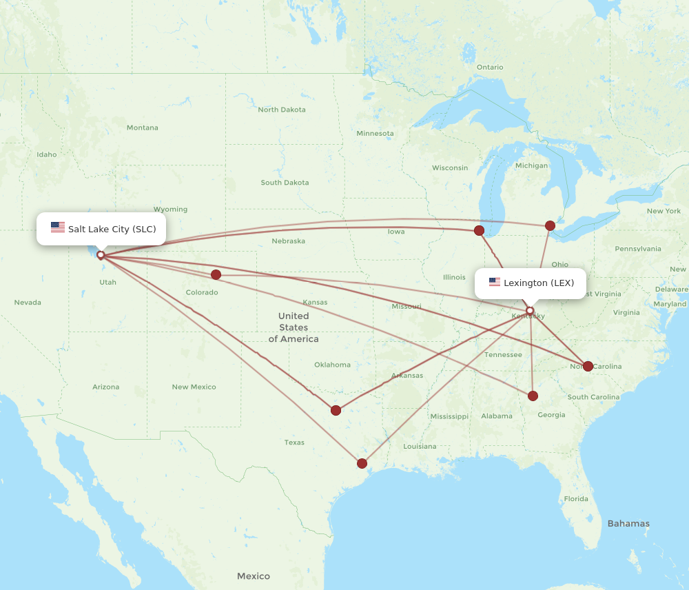 Lexington To Salt Lake City