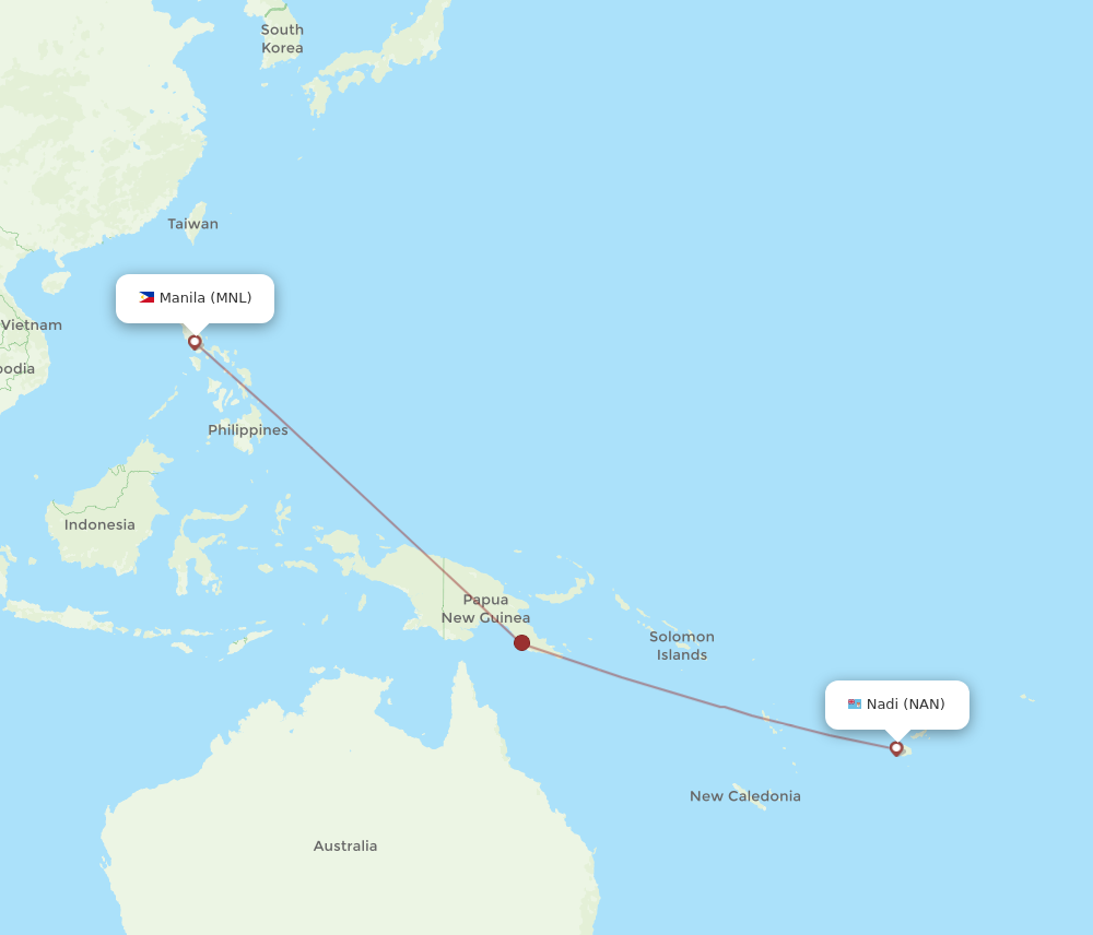 All Flight Routes From Manila To Nadi Mnl To Nan Flight Routes 4140