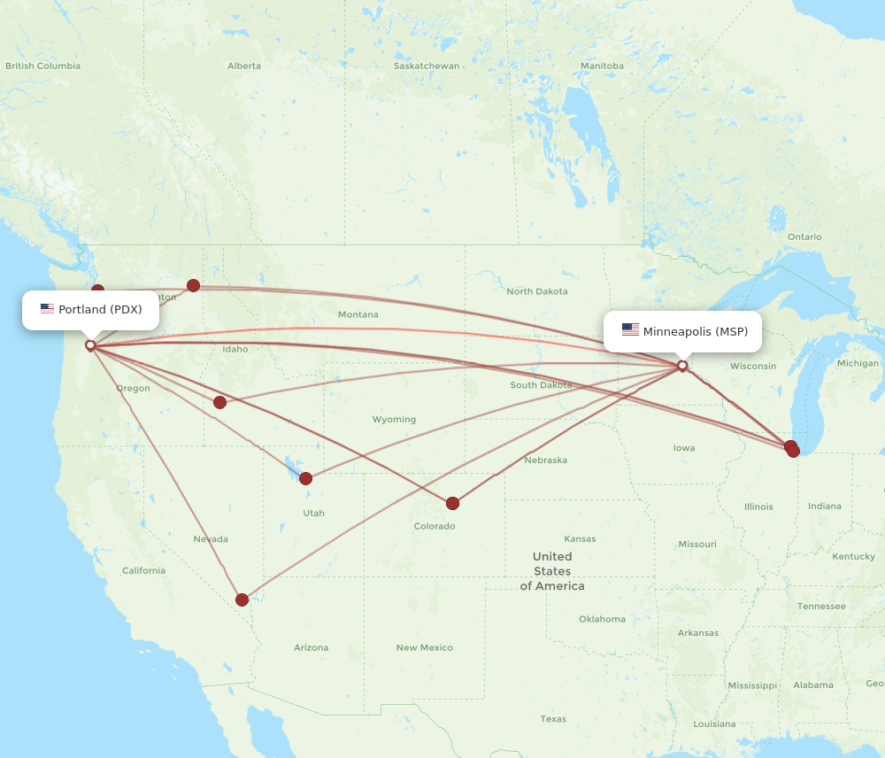 Portland Maine To Minneapolis Mn