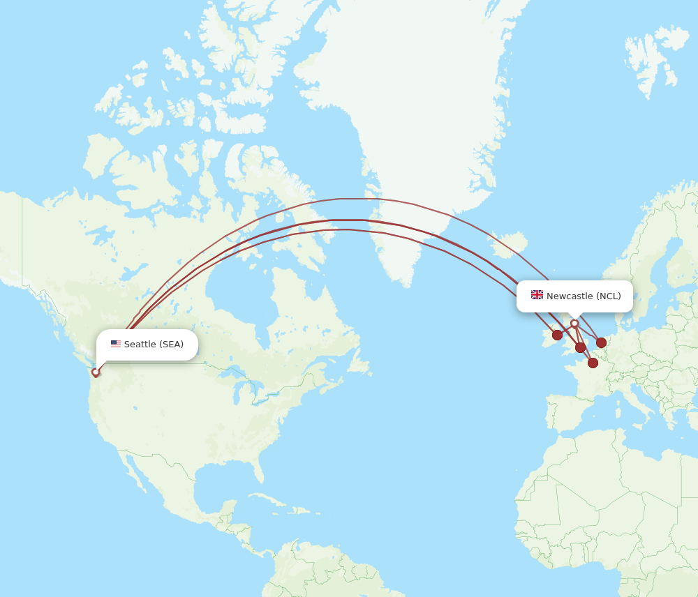 Newcastle To Seattle