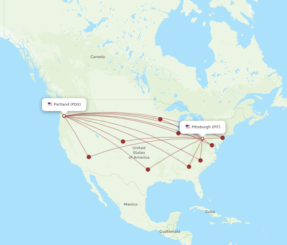 Flights to Portland, Oregon (PDX)