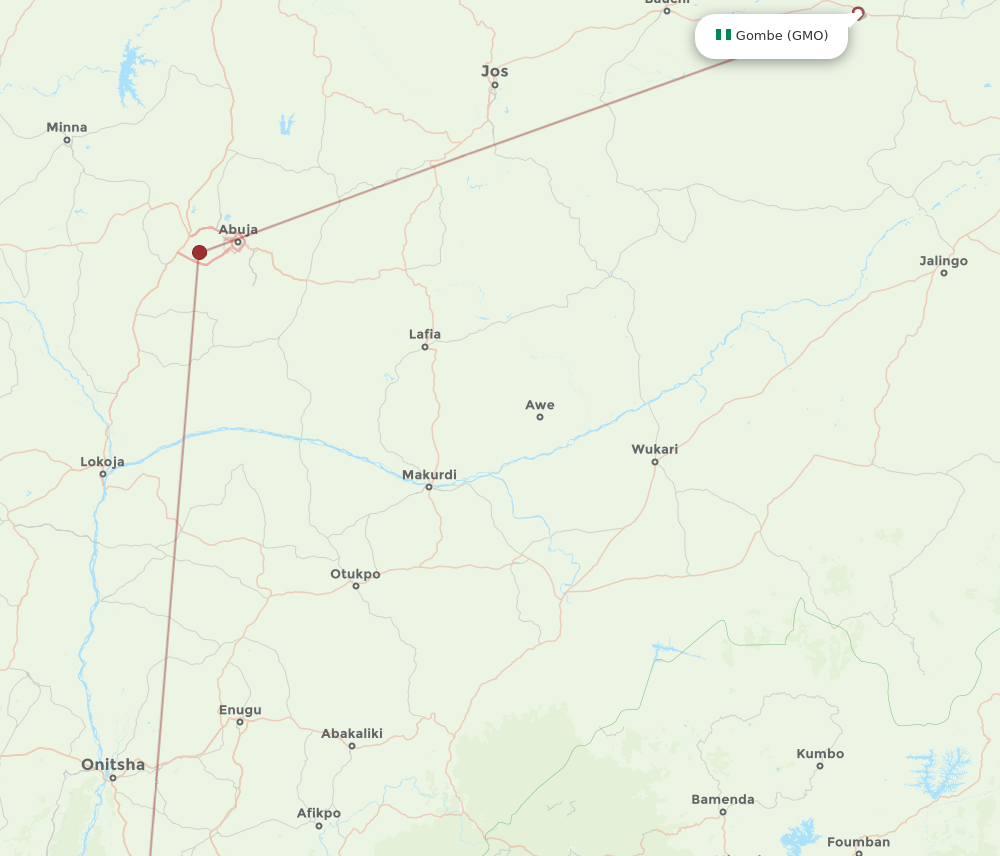 Flights from Gombe to Port Harcourt, GMO to PHC - Flight Routes