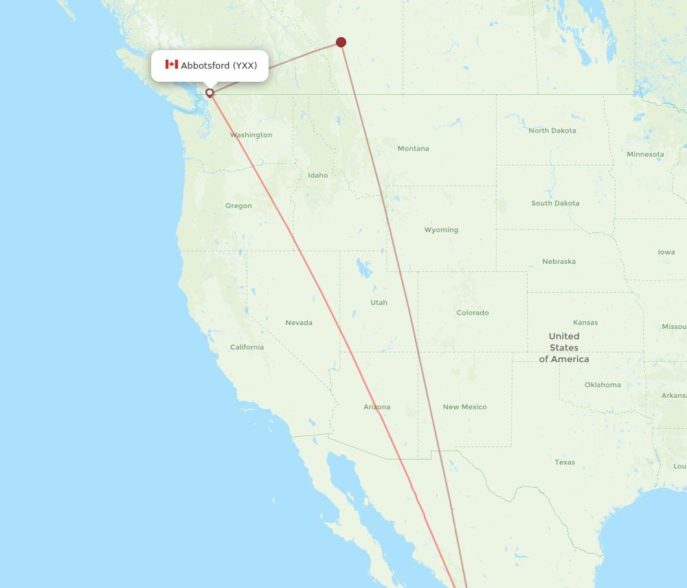 Flights from Puerto Vallarta to Vancouver PVR to YXX Flight Routes