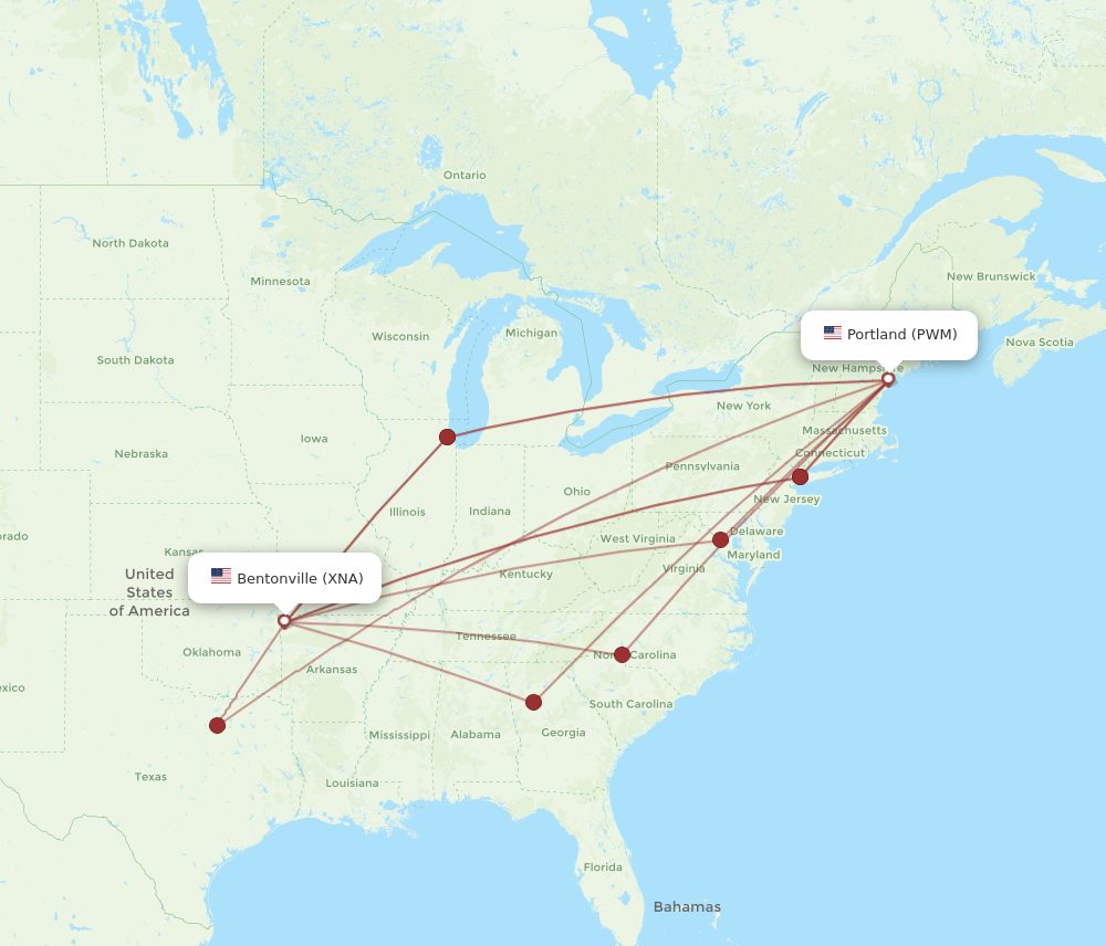 Xna To Portland Maine