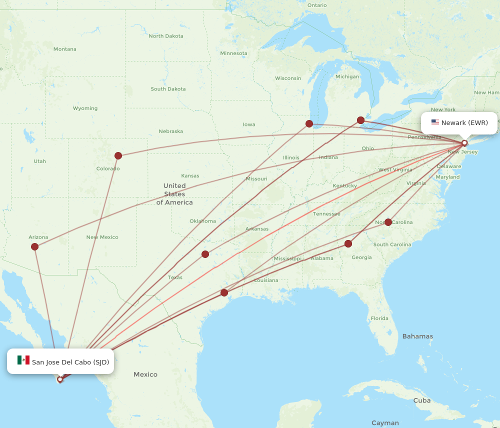 New jersey to sales san jose flights