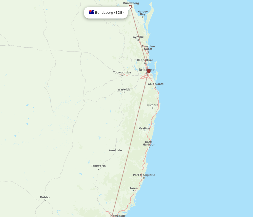 Flights from Sydney to Bundaberg SYD to BDB Flight Routes