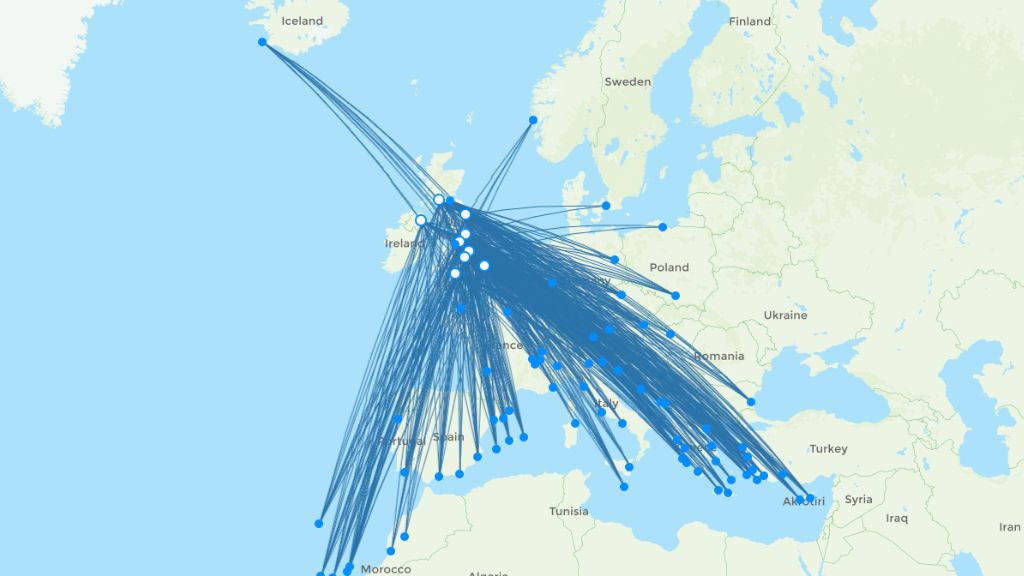 Jet2 routes 2024 – interactive map with all flights - Flight Routes