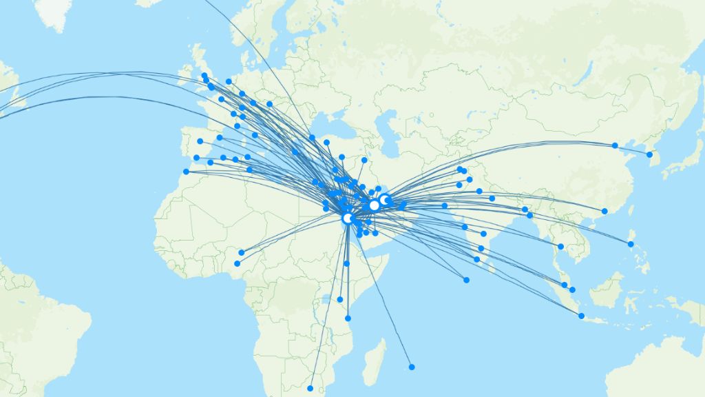 Saudia routes 2024 – interactive map with all flights - Flight Routes