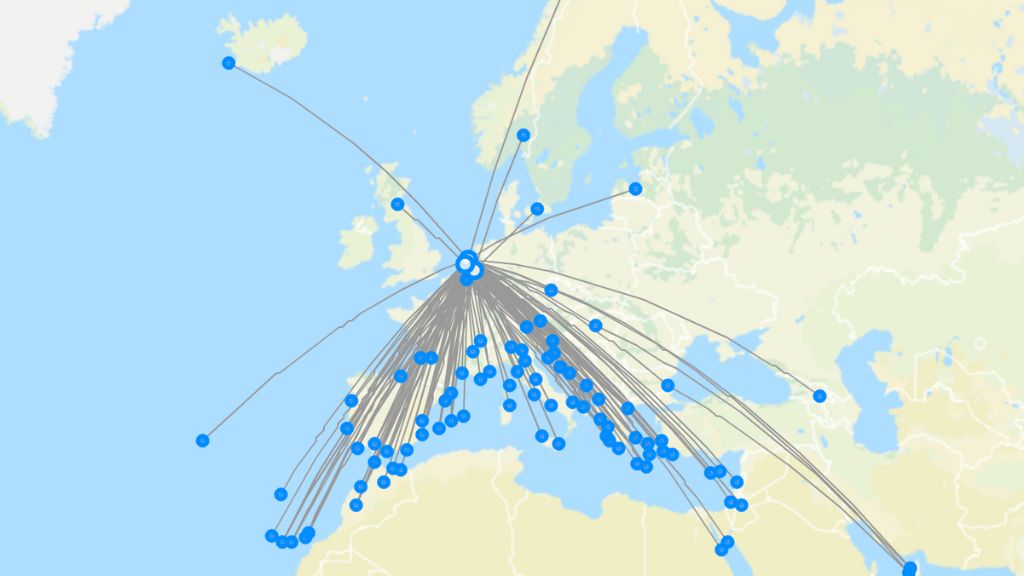 Transavia Routes 2024 – Interactive Map With All Flights - Flight Routes