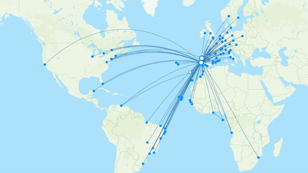 TAP Portugal routes 2024 – map with all flights - Flight Routes